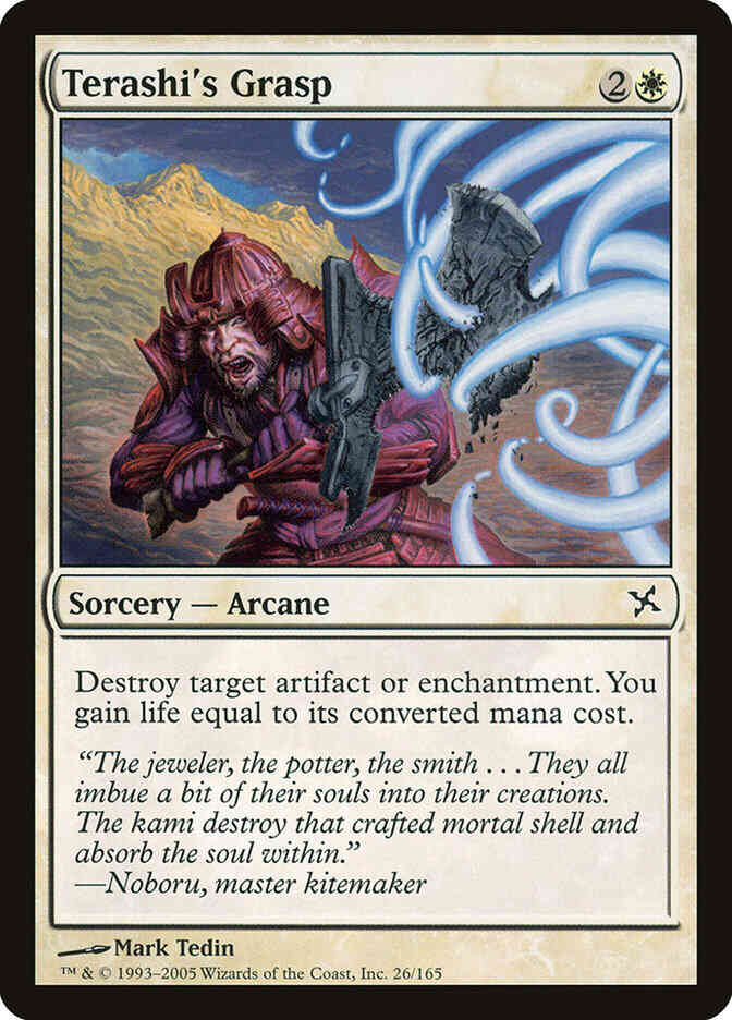 Terashi's Grasp [26] [Betrayers of Kamigawa] [Non-Foil]