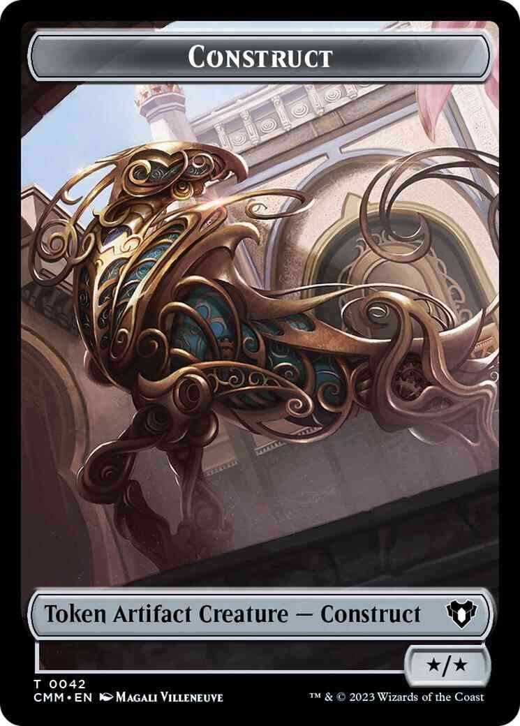 Construct Token (42) // Spirit Token (39) [Commander Masters: Tokens] [Non-Foil]