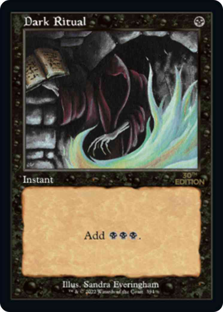Dark Ritual [394] [Retro Frame] [30th Anniversary Edition] [Non-Foil]