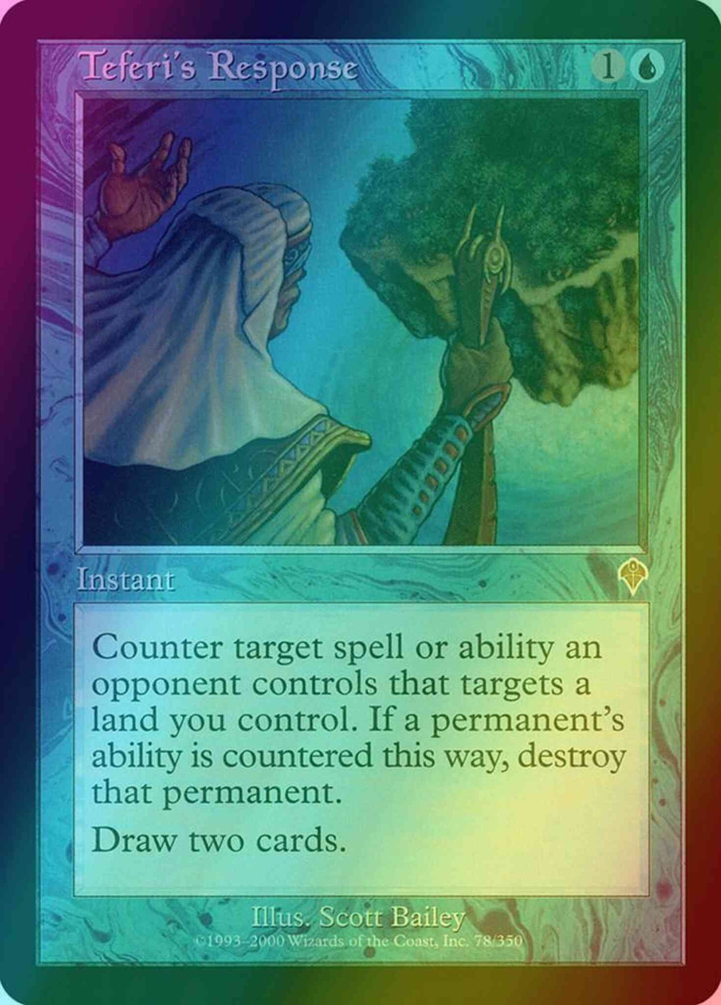 Teferi's Response [78] [Invasion] [Foil]