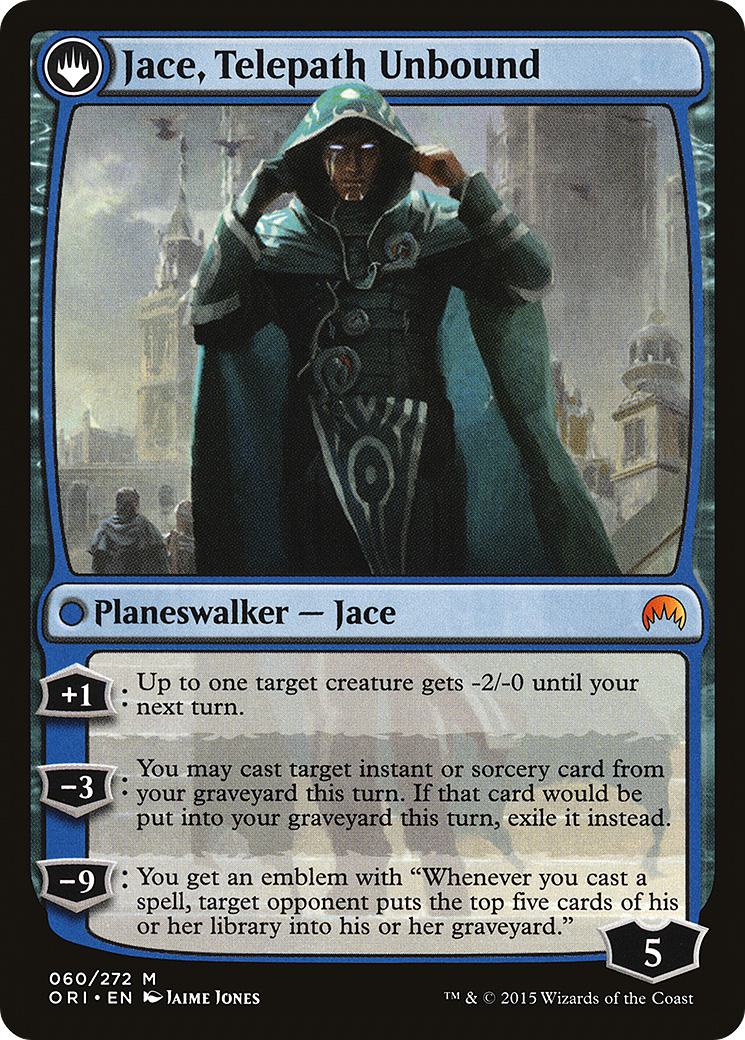Jace, Vryn's Prodigy // Jace, Telepath Unbound [ORI-60] [The List] [Non-Foil]