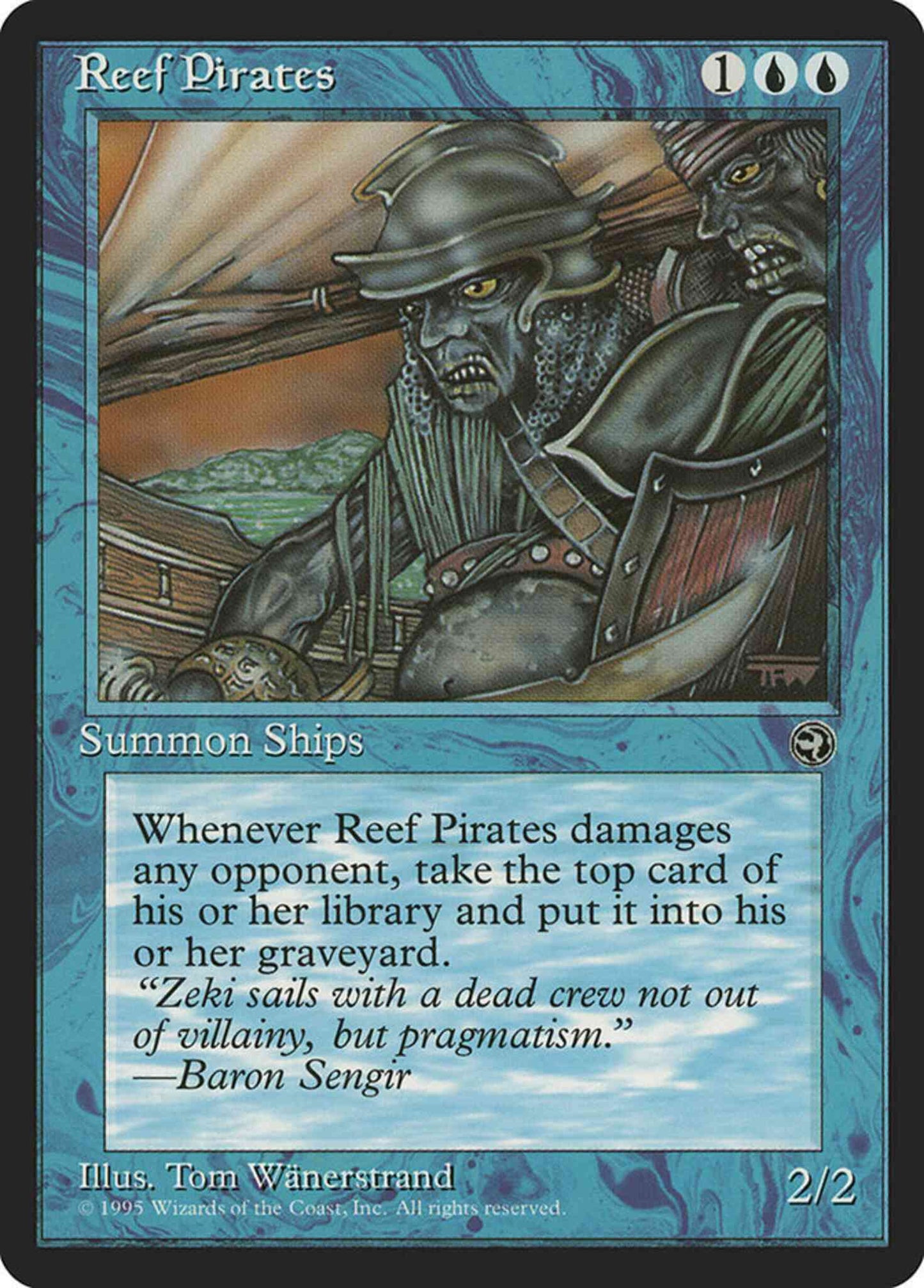 Reef Pirates [36b] [Two Pirates] [Homelands] [Non-Foil]