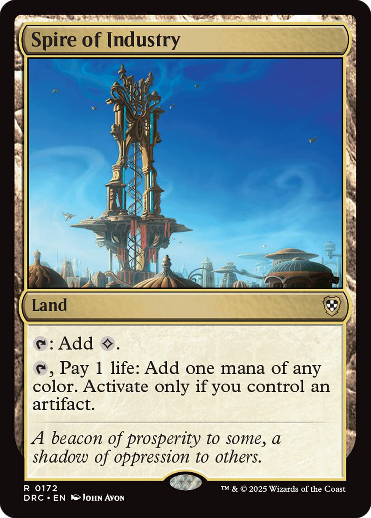 Spire of Industry [172] [Aetherdrift: Commander] [Non-Foil]