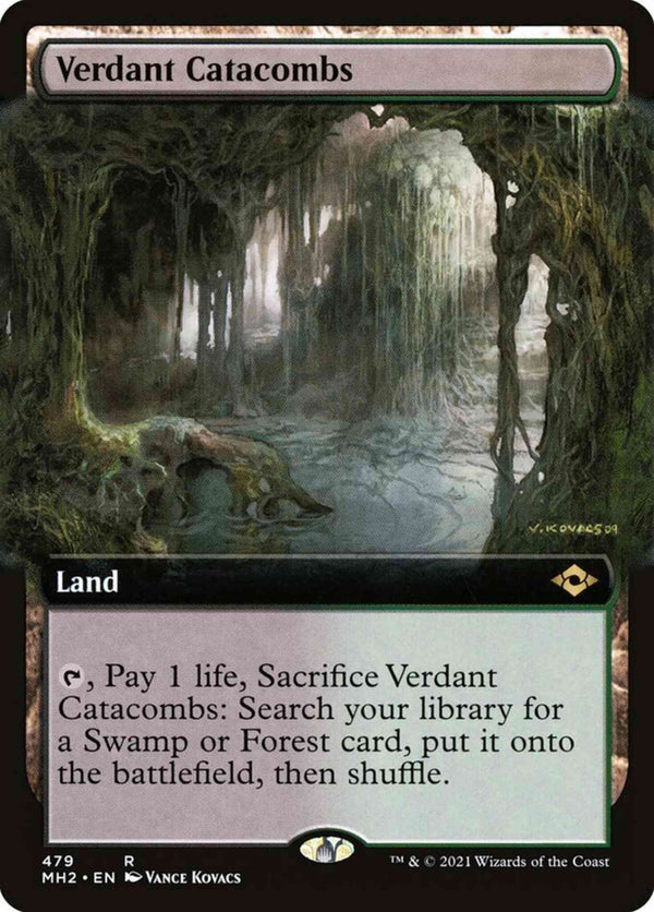 Verdant Catacombs [479] [Extended Art] [Modern Horizons 2] [Non-Foil]