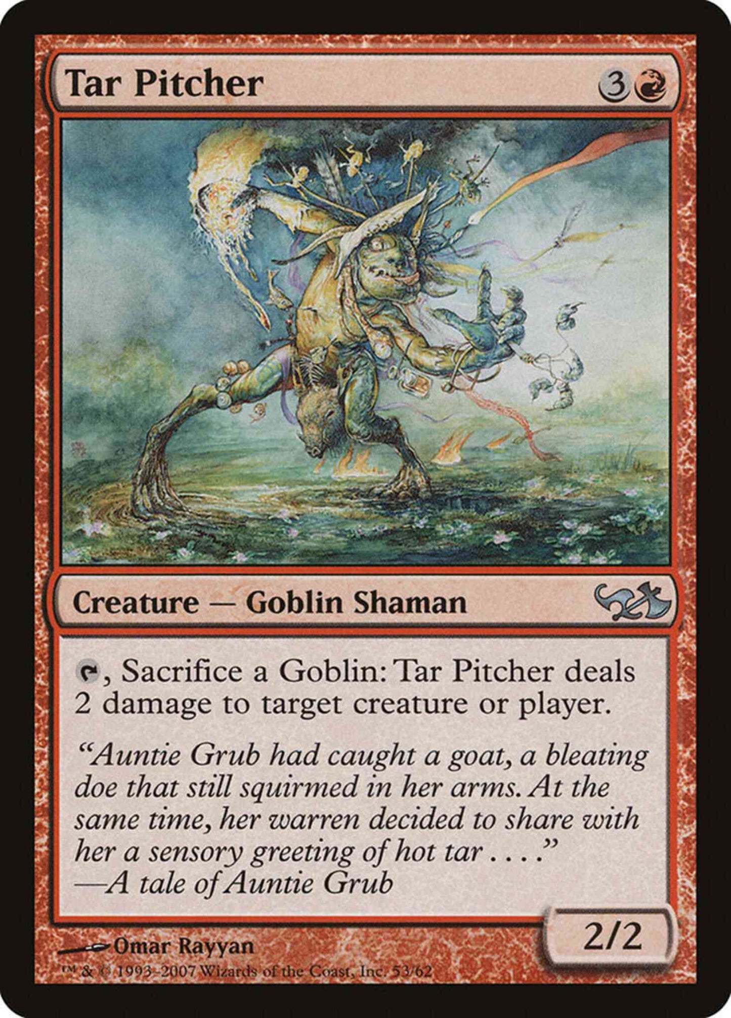 Tar Pitcher [53] [Duel Decks: Elves vs. Goblins] [Non-Foil]