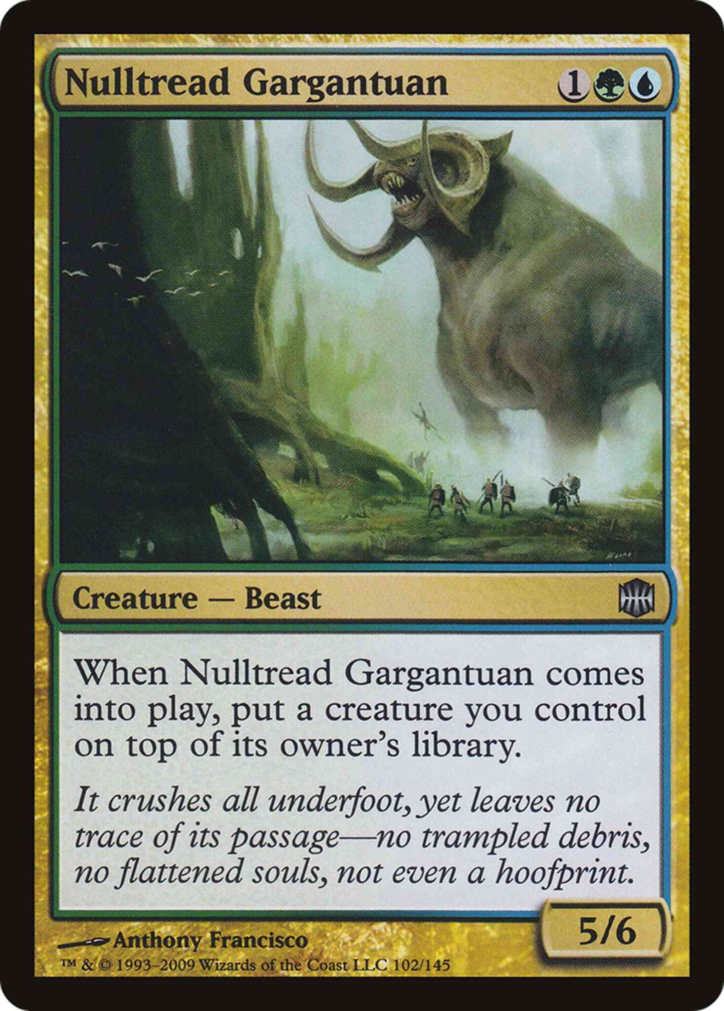 Nulltread Gargantuan [102] [Alara Reborn] [Non-Foil]