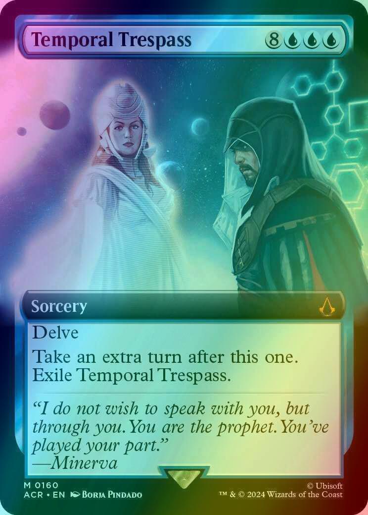 Temporal Trespass [160] [Extended Art] [Assassin's Creed] [Foil]