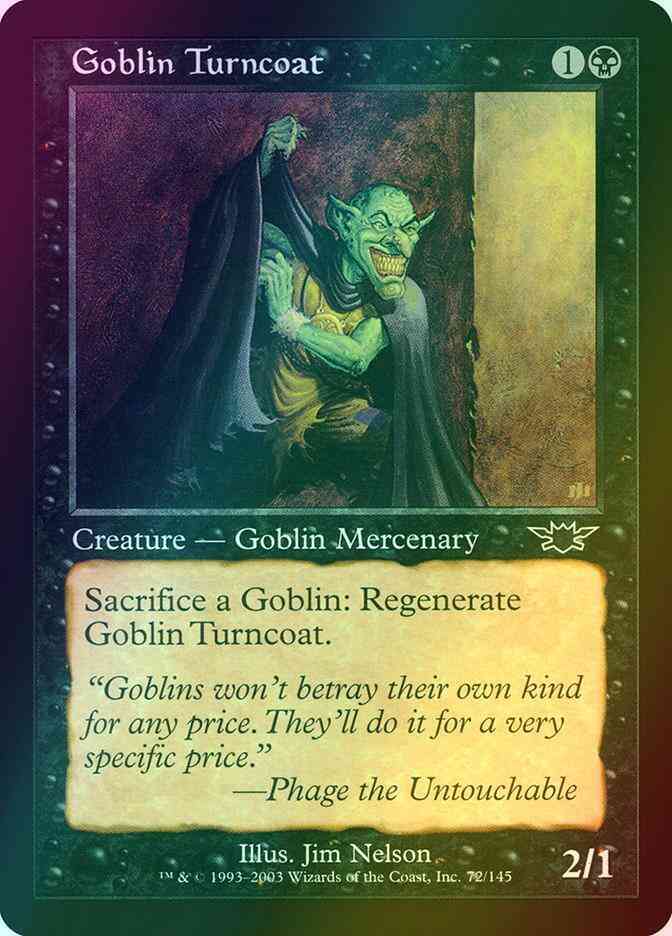 Goblin Turncoat [72] [Legions] [Foil]