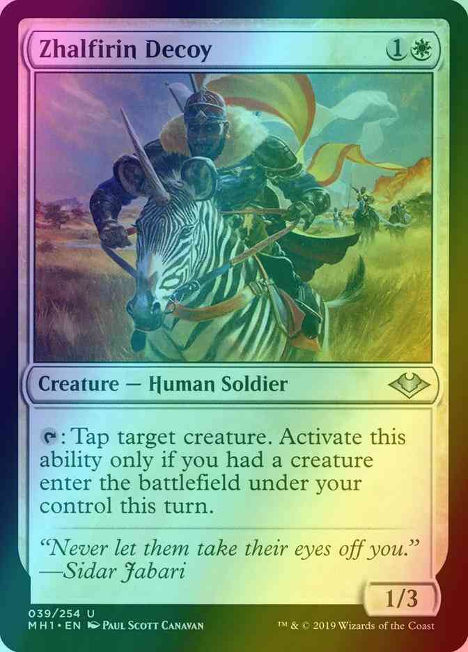 Zhalfirin Decoy [39] [Modern Horizons] [Foil]