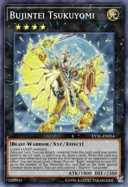 Bujintei Tsukuyomi - LVAL-EN054 - Ultra Rare - 1st Edition