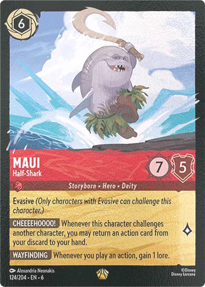 Maui - Half-Shark - 124/204 [Azurite Sea] [Cold Foil]