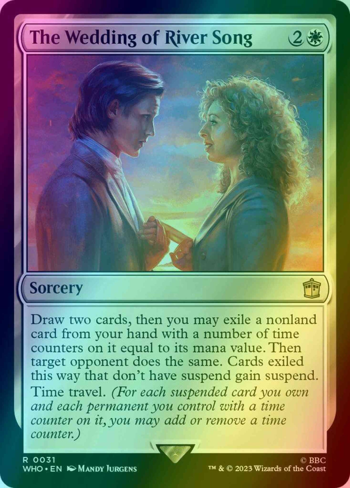 The Wedding of River Song [31] [Universes Beyond: Doctor Who] [Foil]