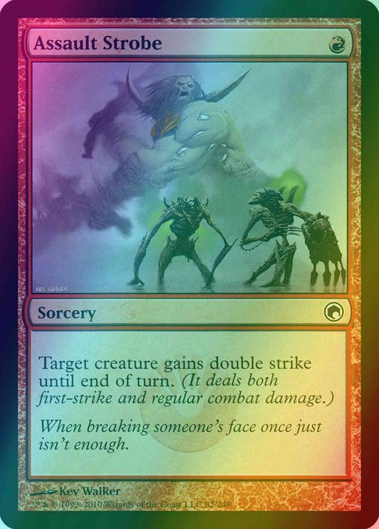Assault Strobe [82] [Scars Of Mirrodin] [Foil]