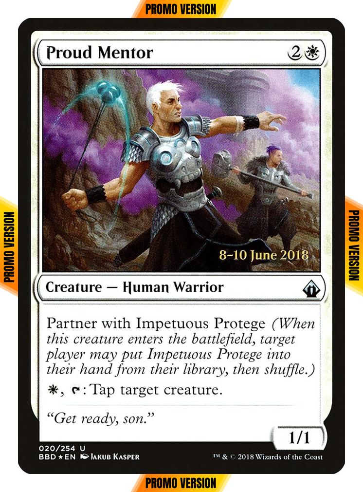 Proud Mentor [20s] [Battlebond Promos] [Foil]