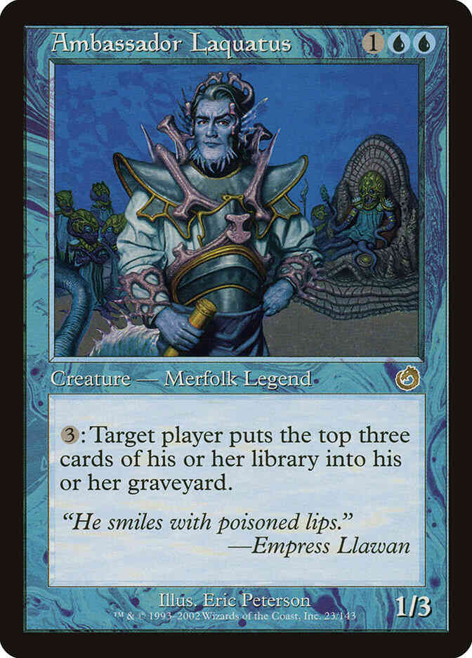 Ambassador Laquatus [23] [Torment] [Non-Foil]