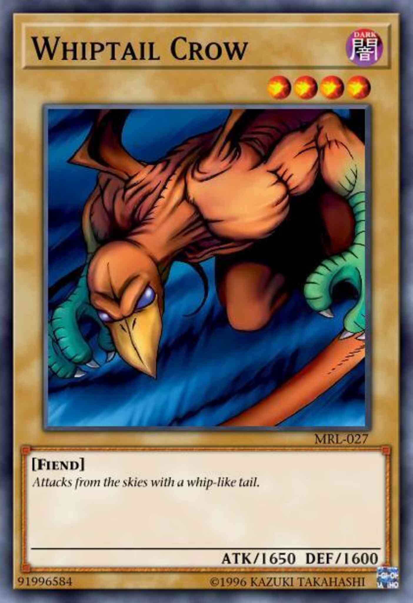 Whiptail Crow - SS05-ENA05 - Common - 1st Edition