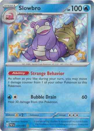 Slowbro - 117/091 - Shiny Rare [sv045-117] [Secret]