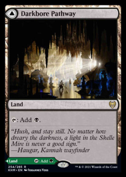Darkbore Pathway // Slitherbore Pathway [254] [Kaldheim] [Non-Foil]