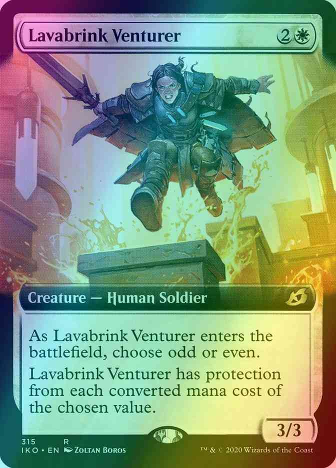 Lavabrink Venturer [315] [Extended Art] [Ikoria: Lair of Behemoths] [Foil]