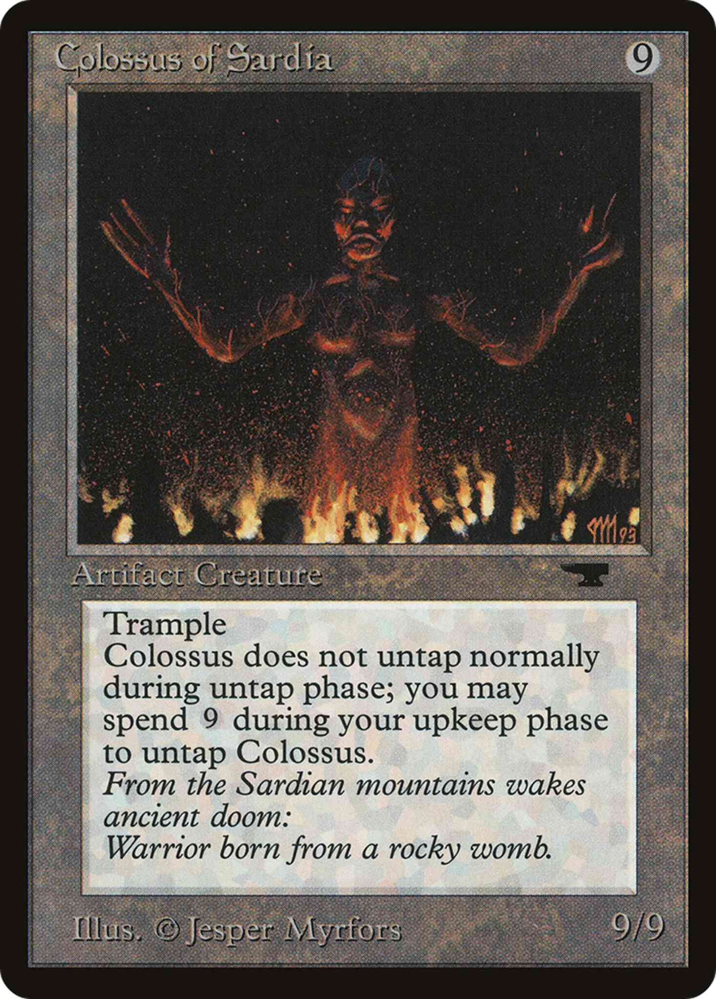 Colossus of Sardia [46] [Antiquities] [Non-Foil]