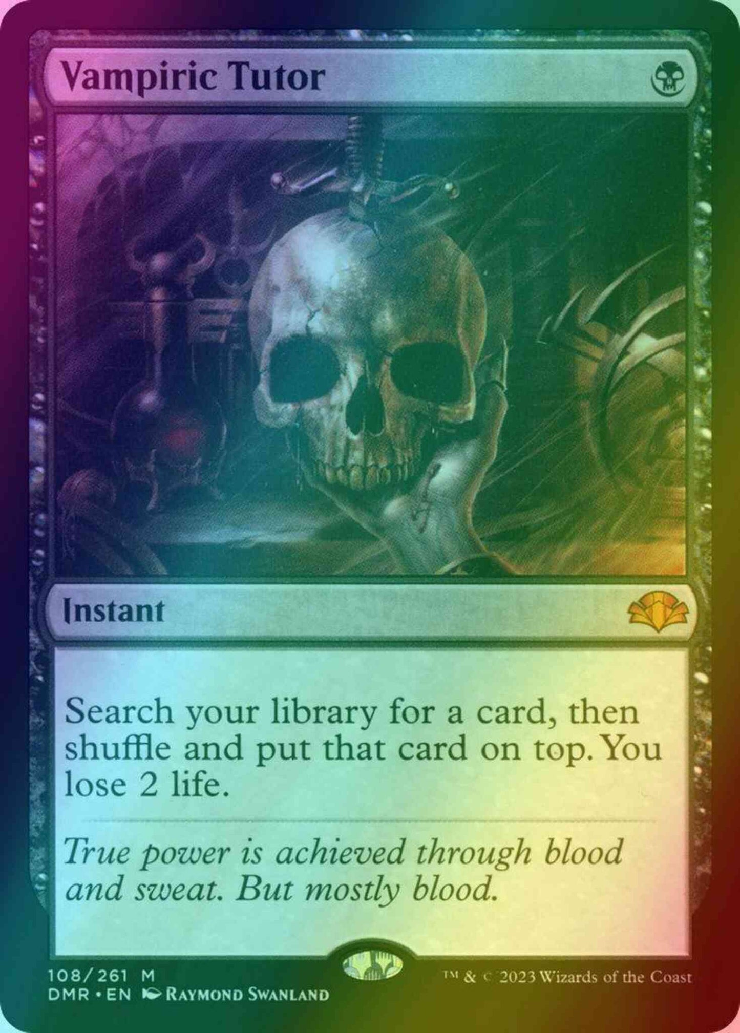 Vampiric Tutor [108] [Dominaria Remastered] [Foil]