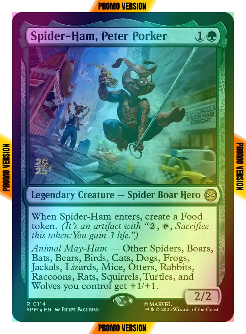 Spider-Ham, Peter Porker [114s] [Marvel's Spider-Man: Promos] [Foil]