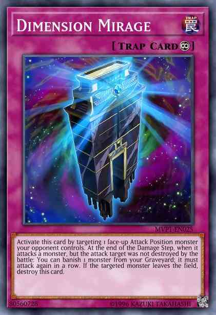 Dimension Mirage - MVP1-ENG25 - Gold Rare - Unlimited