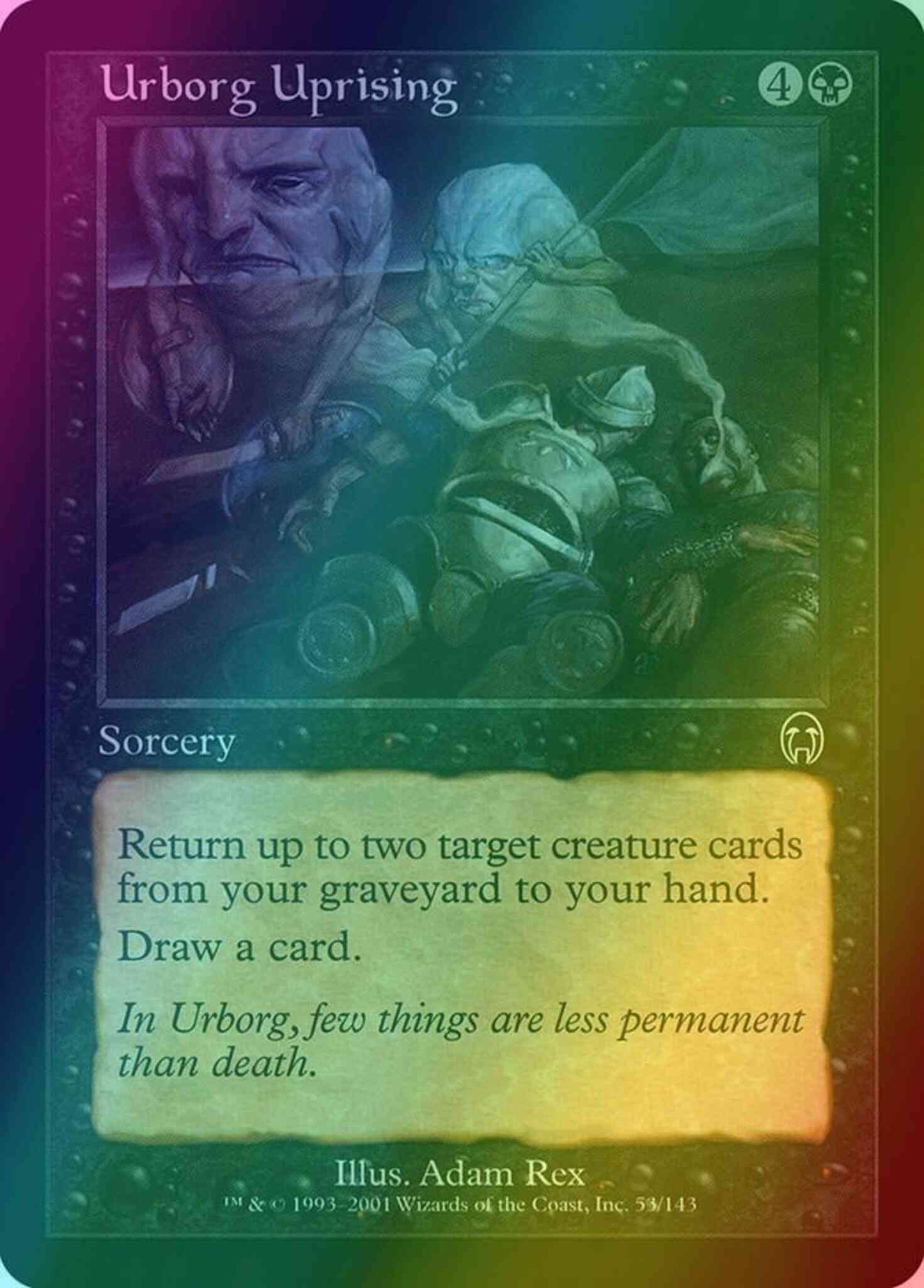 Urborg Uprising [53] [Apocalypse] [Foil]