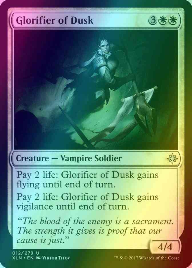 Glorifier of Dusk [12] [Ixalan] [Foil]