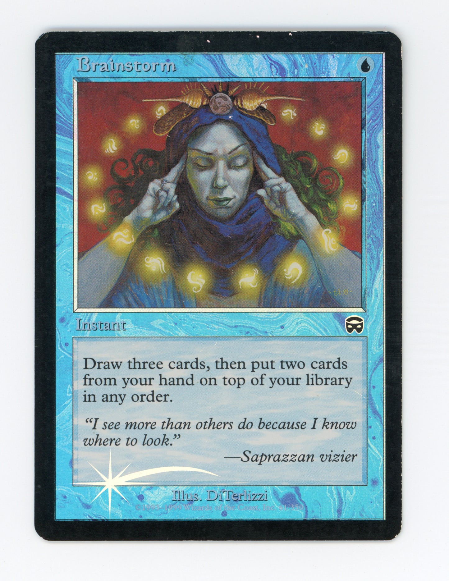 Brainstorm — Damaged|Foil — ID 18552