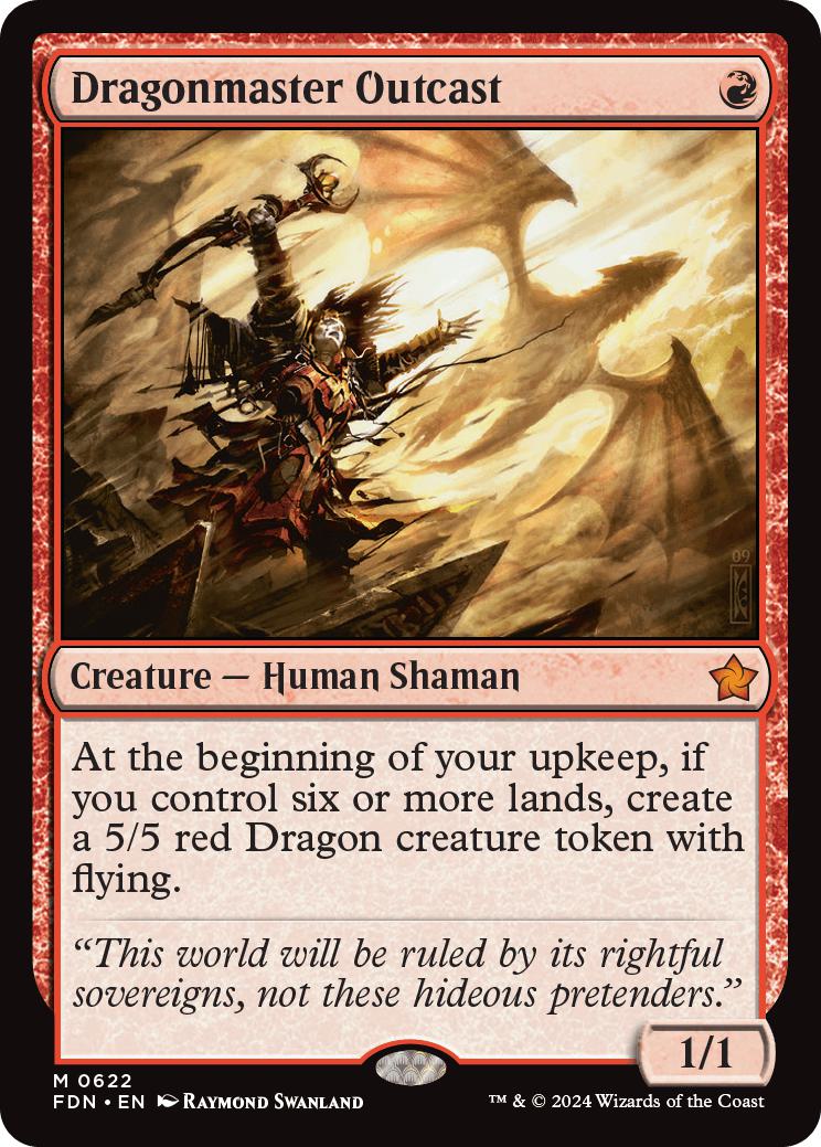 Dragonmaster Outcast [622] [Foundations] [Non-Foil]