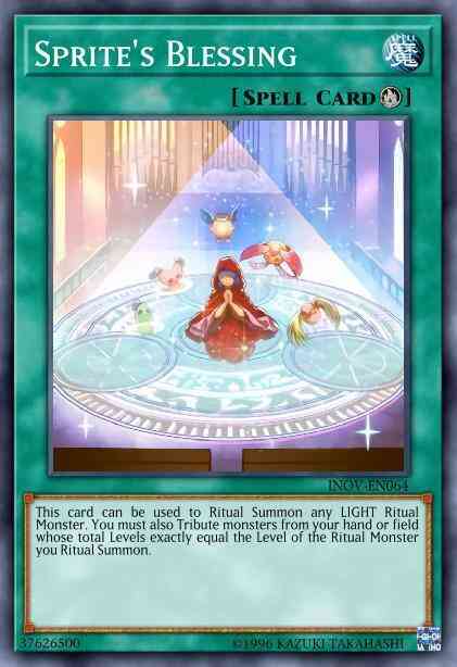 Sprite's Blessing - INOV-EN064 - Common - 1st Edition