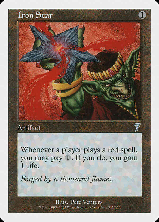 Iron Star [301] [Seventh Edition] [Non-Foil]