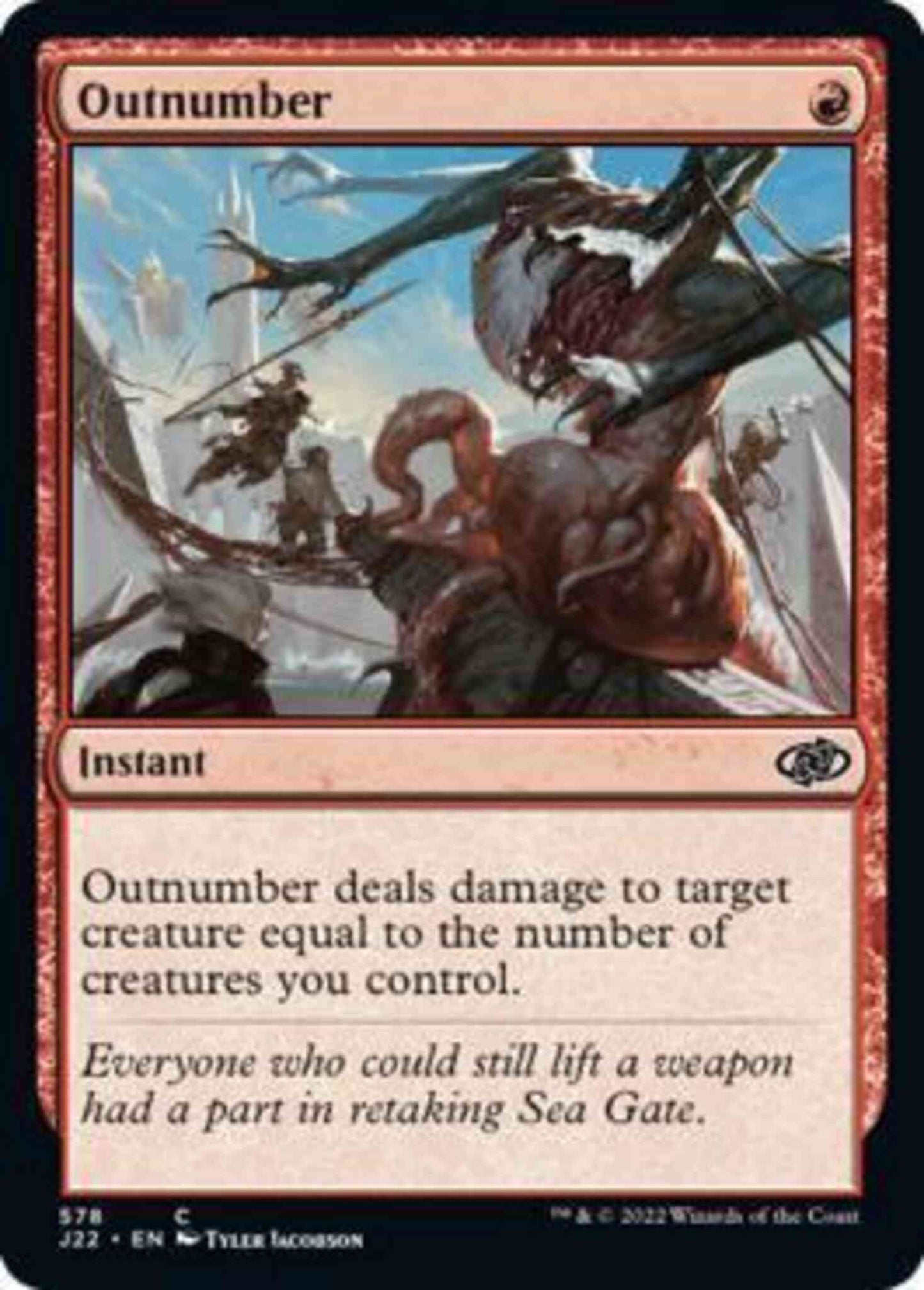 Outnumber [578] [Jumpstart 2022] [Non-Foil]