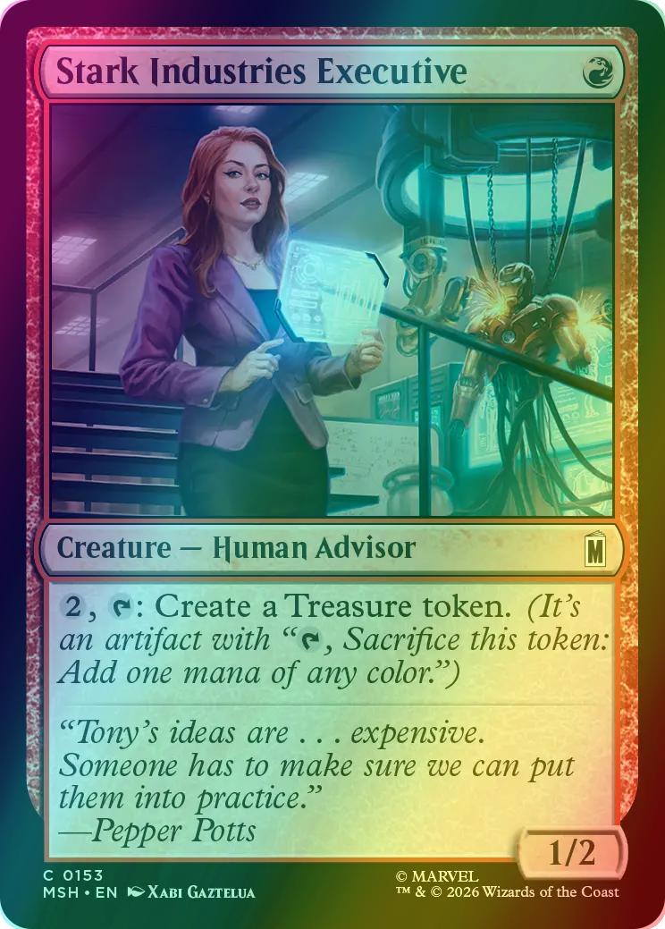 Stark Industries Executive [153] [Marvel Super Heroes] [Foil]