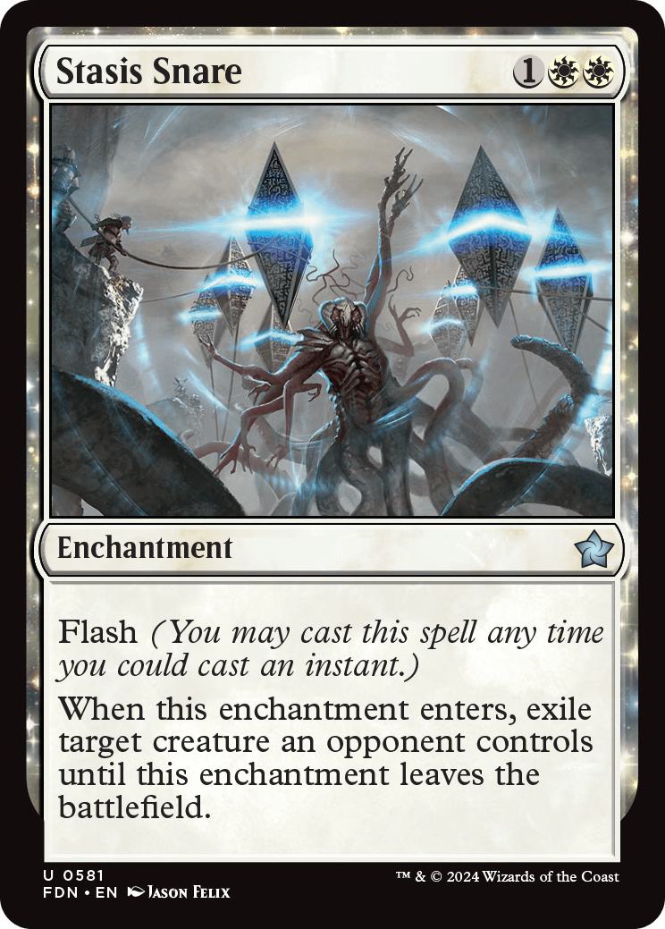 Stasis Snare [581] [Foundations] [Non-Foil]