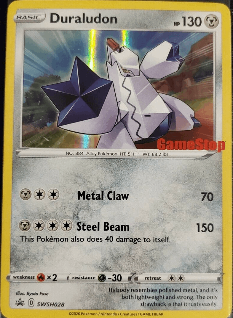 Duraludon - SWSH028 - Promo [Gamestop Stamp] [SWSHP-SWSH028] [Holo]