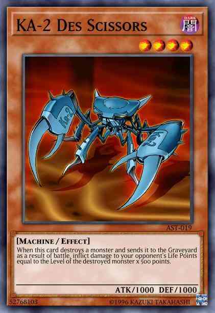 KA-2 Des Scissors - AST-019 - Common - 1st Edition