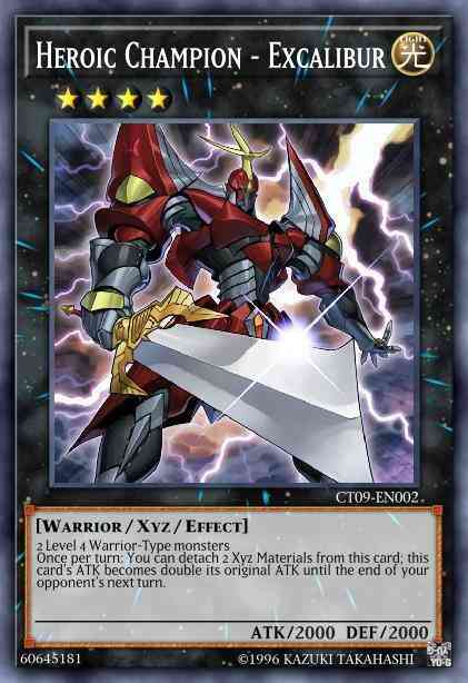 Heroic Champion - Excalibur - REDU-EN041 - Ghost Rare - 1st Edition