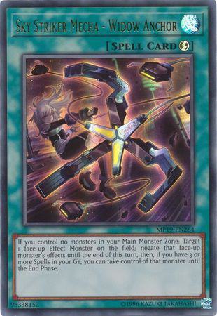 Sky Striker Mecha - Widow Anchor - MP19-EN264 - Ultra Rare - Unlimited