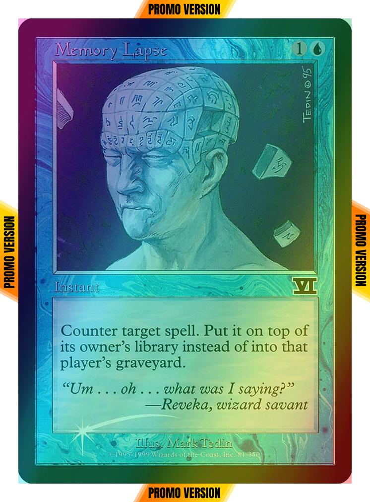 Memory Lapse [Judge Gift Cards 1999] [Foil]
