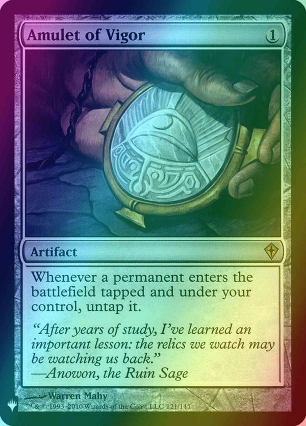 Amulet of Vigor [WWK-121] [The List] [Foil]
