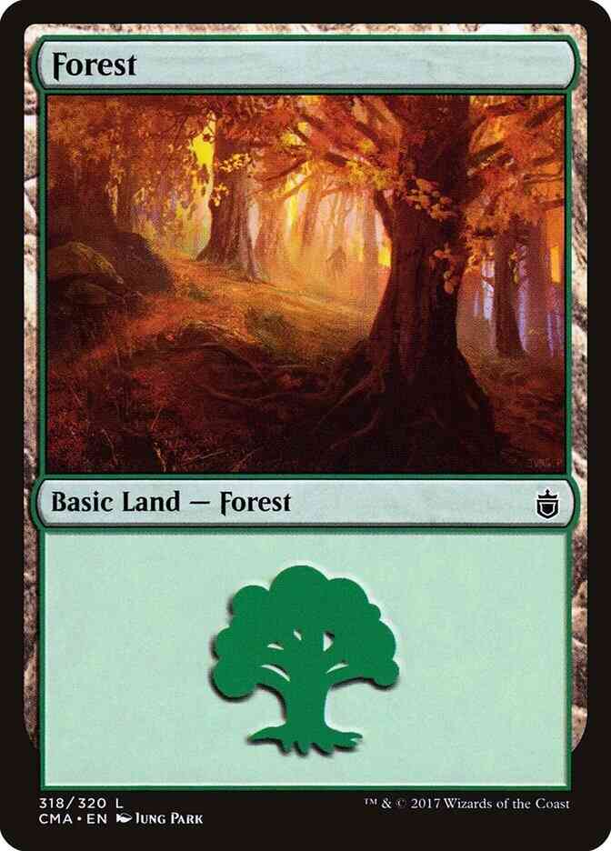 Forest [318] [Commander Anthology] [Non-Foil]