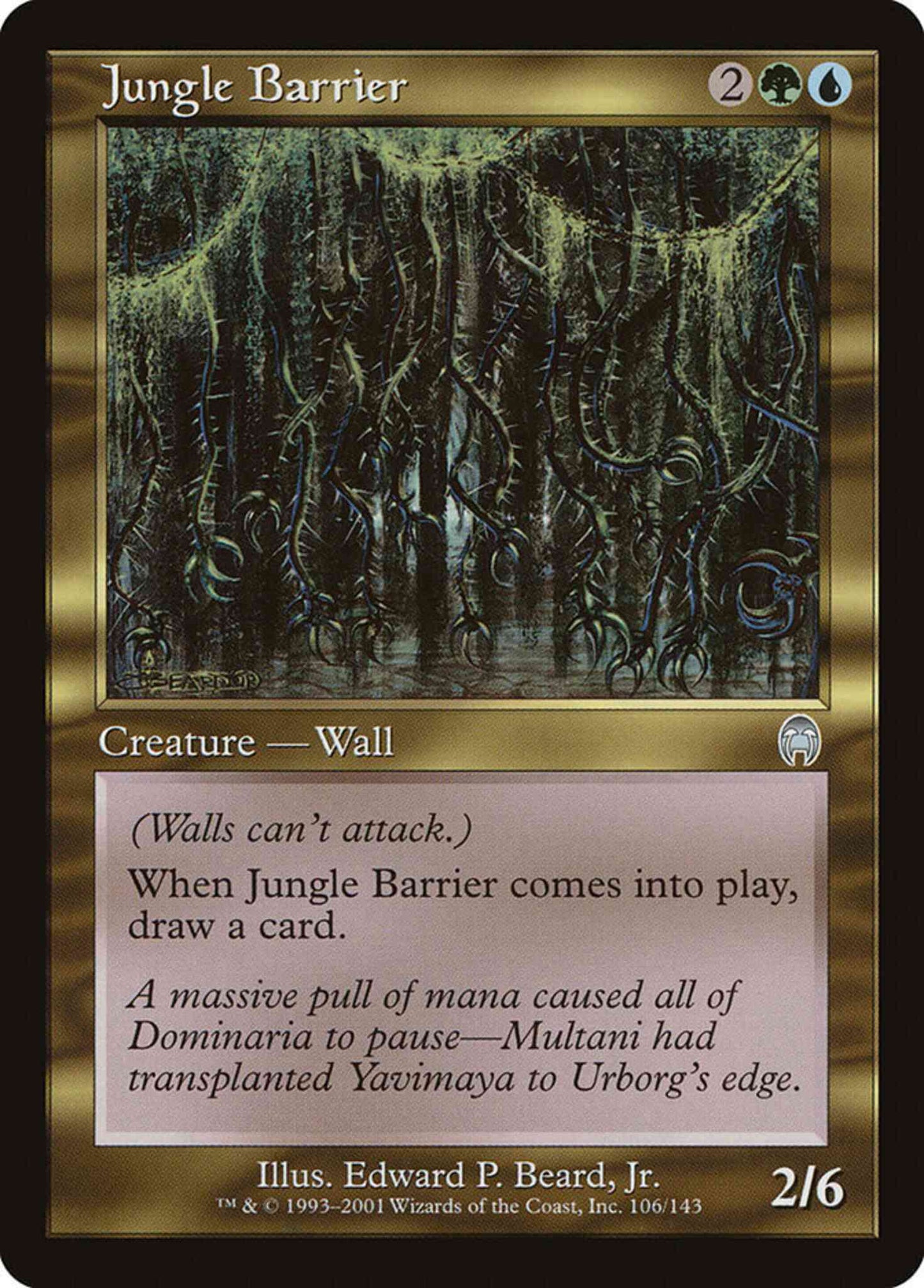 Jungle Barrier [106] [Apocalypse] [Non-Foil]