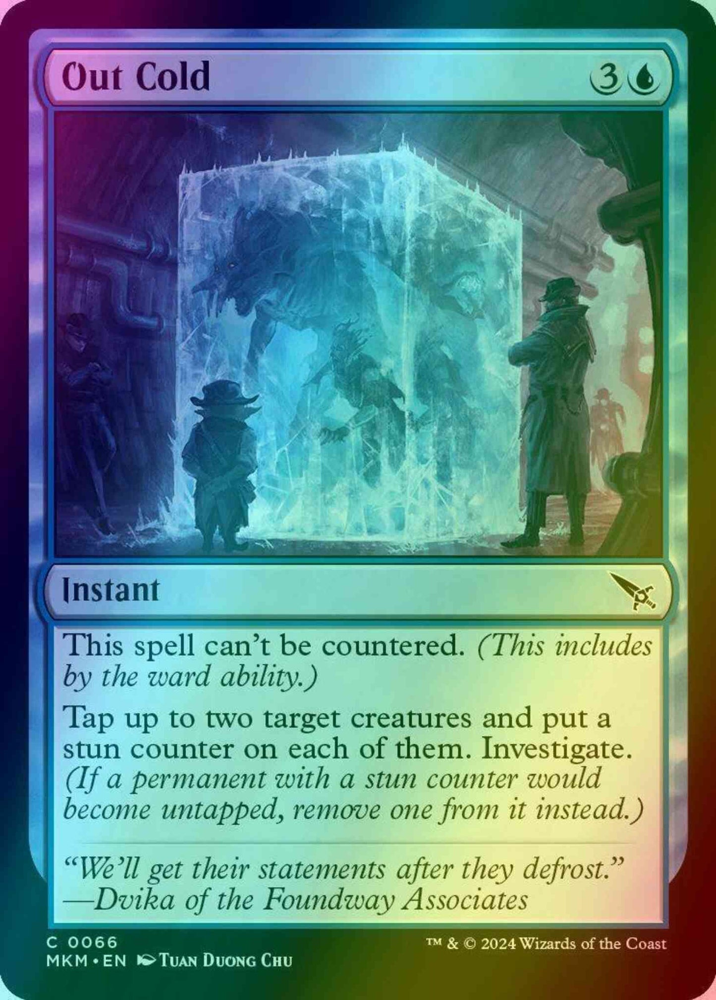 Out Cold [66] [Murders at Karlov Manor] [Foil]