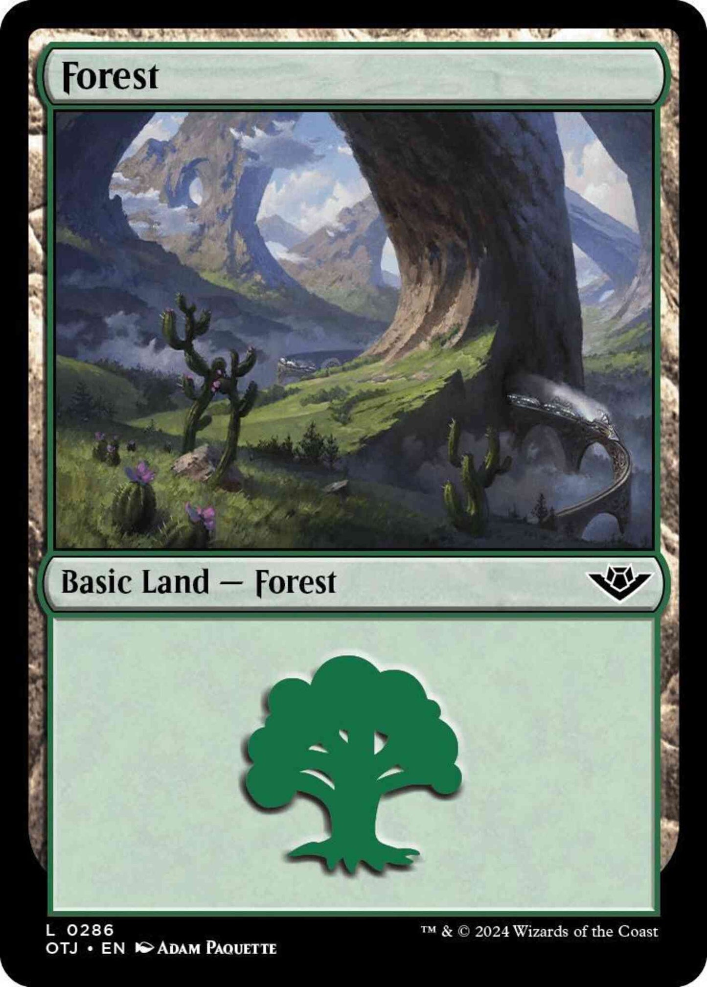 Forest [286] [Outlaws of Thunder Junction] [Non-Foil]