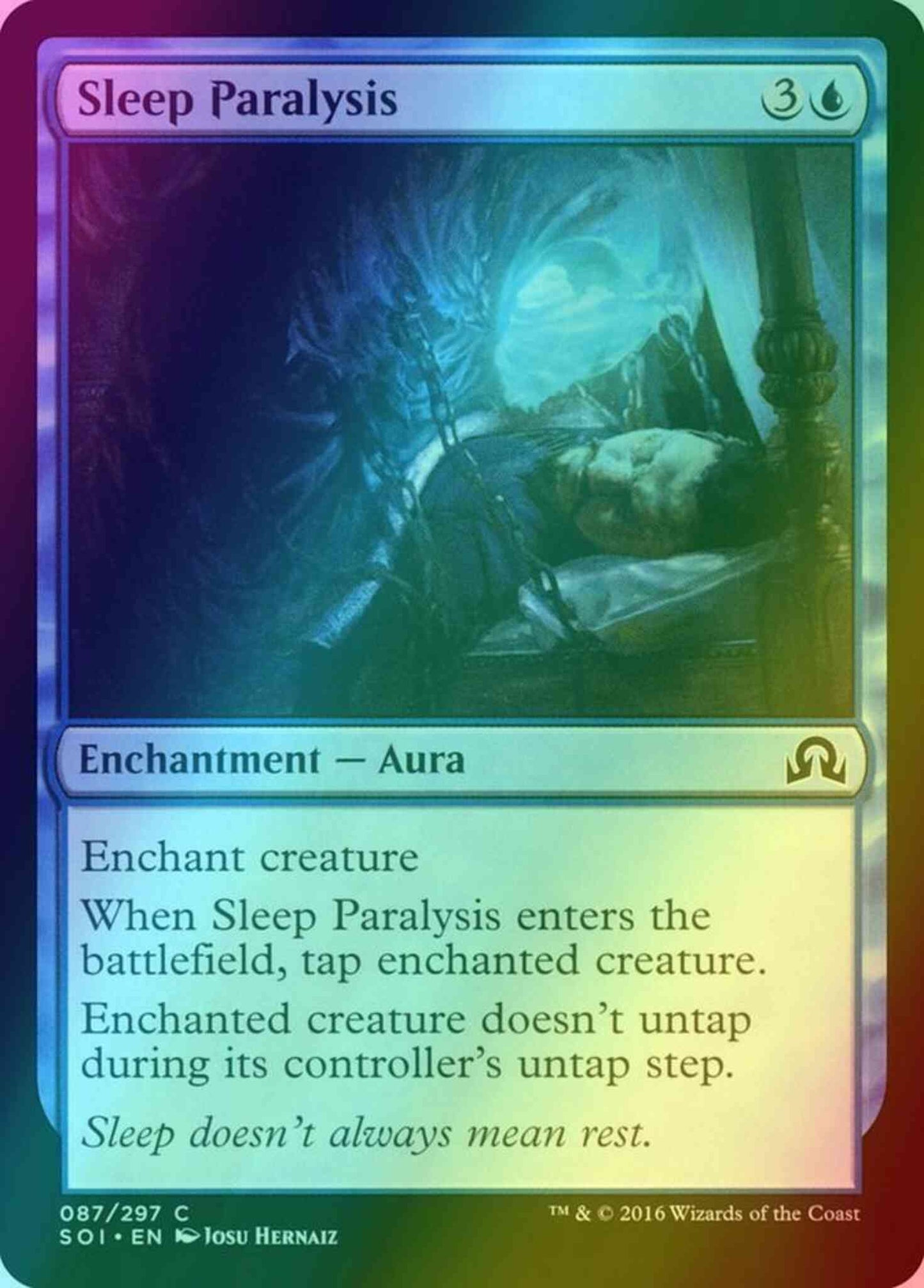Sleep Paralysis [87] [Shadows over Innistrad] [Foil]