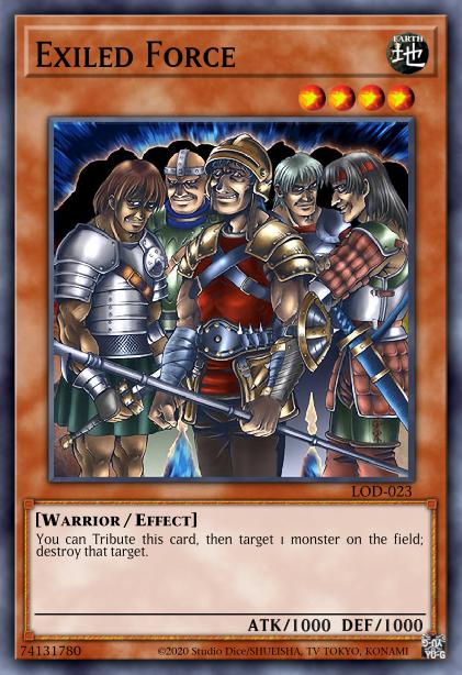 Exiled Force - LOD-023 - Super Rare - Unlimited