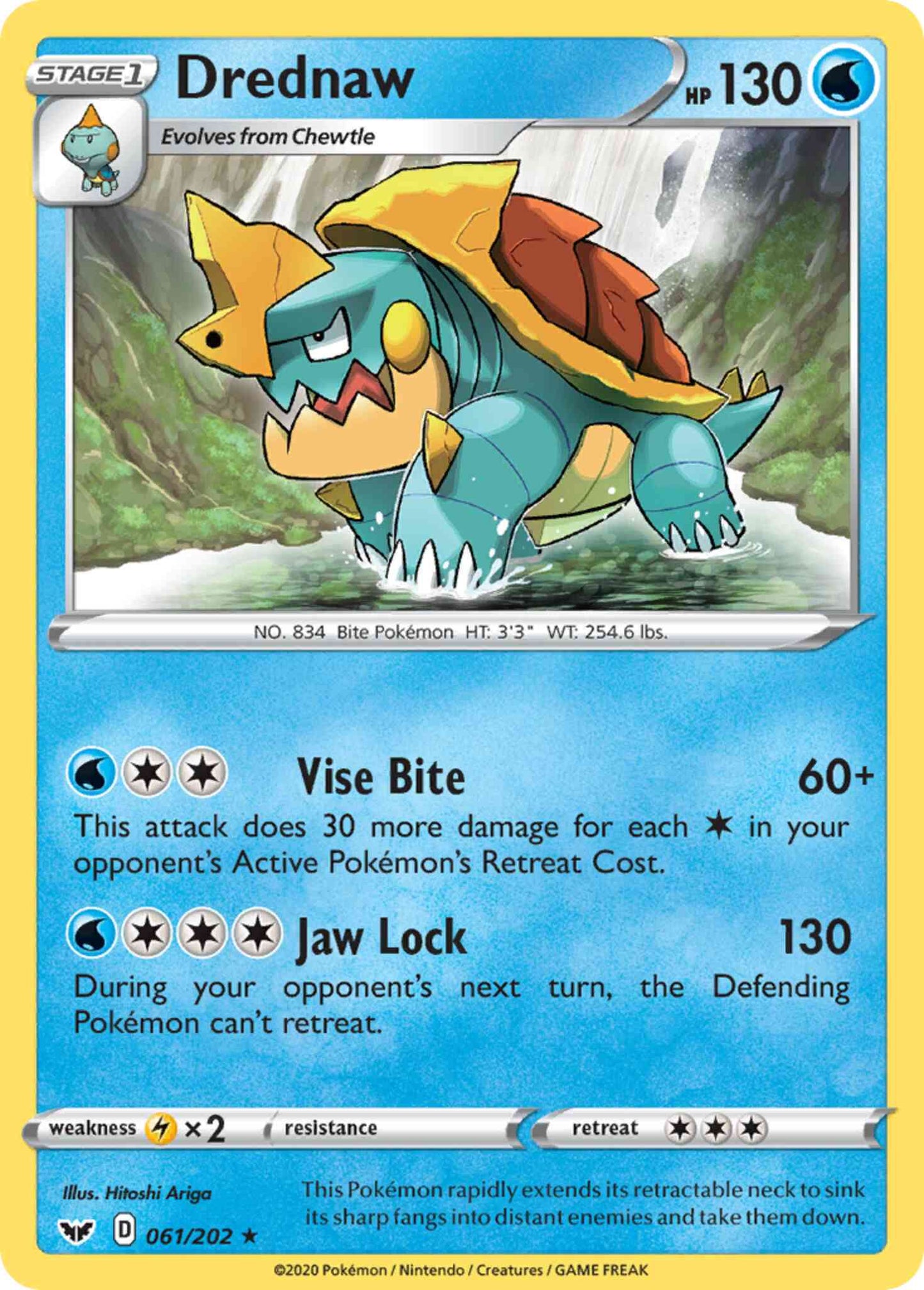 Drednaw - 061/202 - Rare [swsh1-061] [Non-Holo]