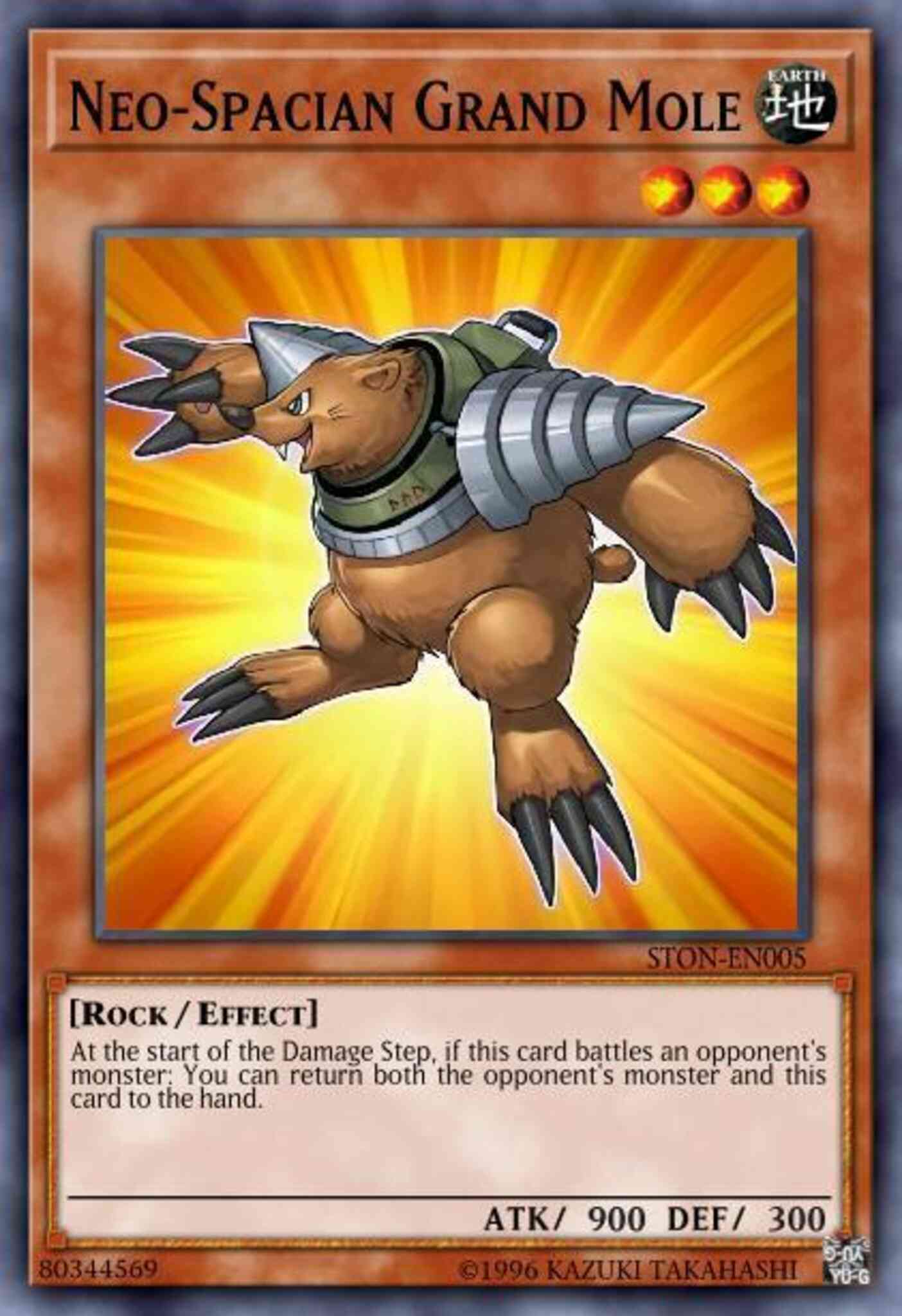 Neo-Spacian Grand Mole - STON-EN005 - Rare - Unlimited